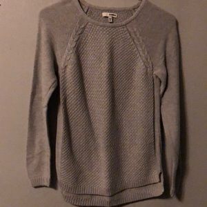 Gray sweater